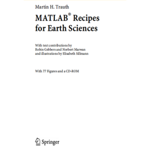 MATLAB Recipes for Earth Sciences